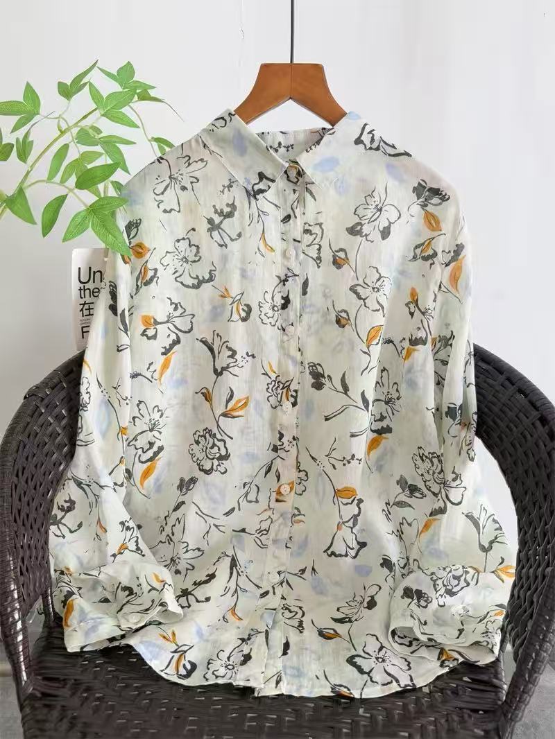 Summer Clothing For Japan - Odzież vintage 2026, koszule damskie ze