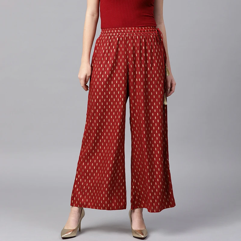 Summer Clothing Pakistan - Indyjskie spodnie etniczne dla kobiet Bawełniane