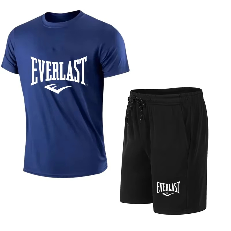 Summer Clothing Us - Męski zestaw EVERLAST: T-shirt + Szorty