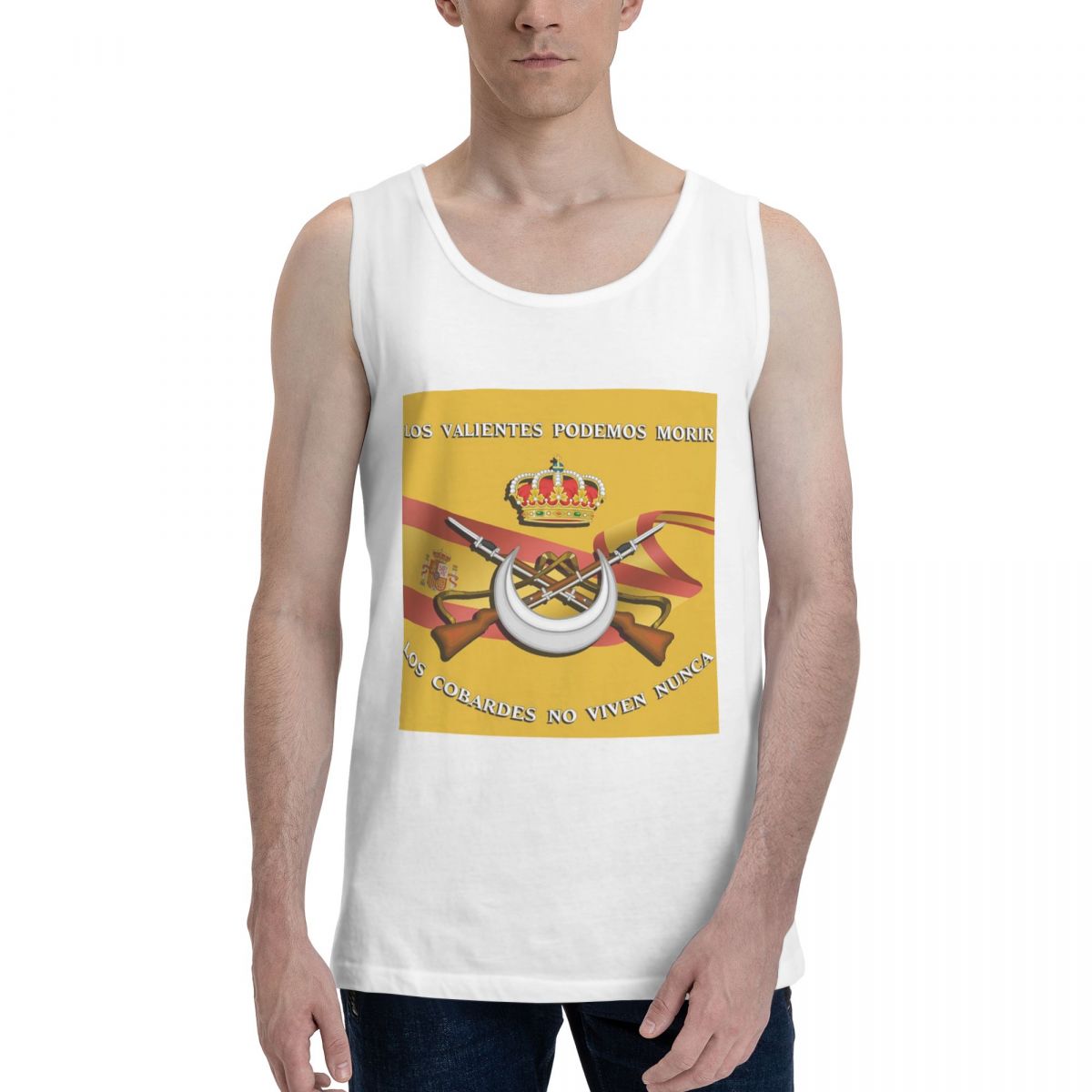 Summer Clothing In Spanish - Flaga Legionu Hiszpańskiego Hiszpania Armia Duma
