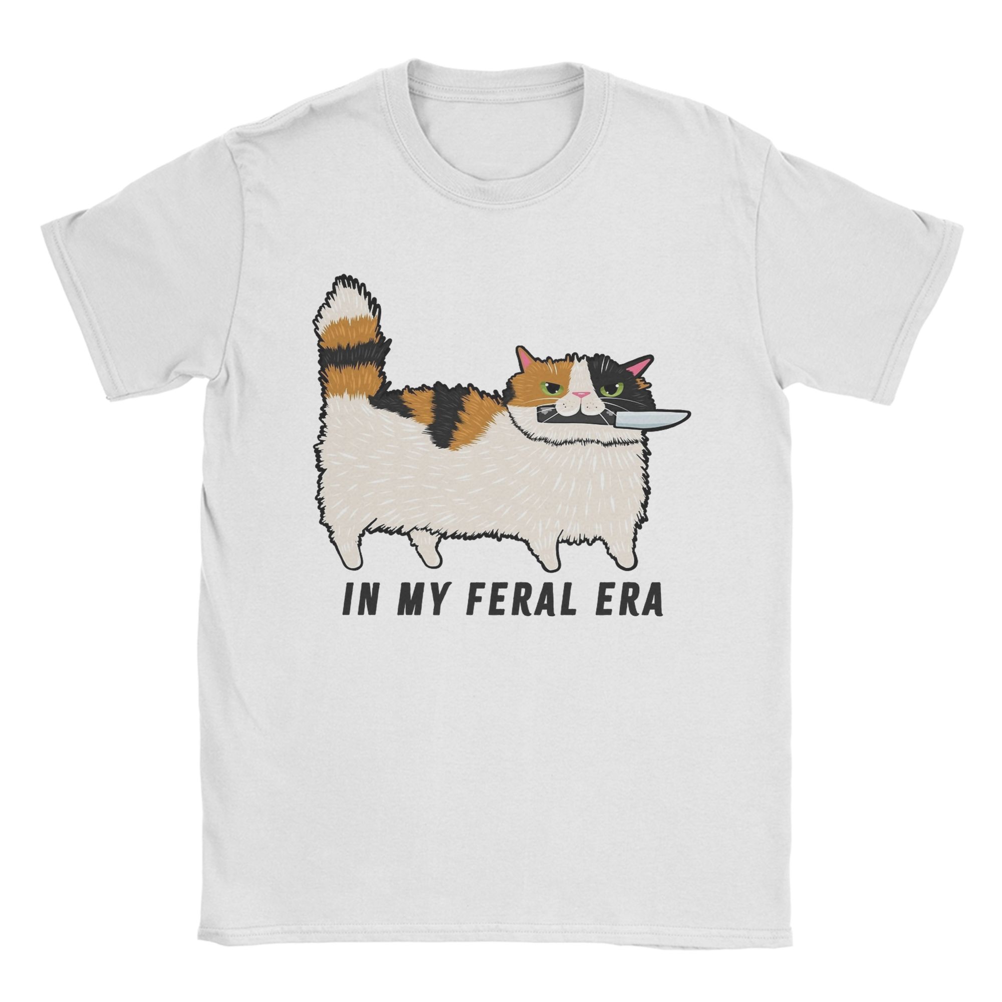 Summer Clothing Ideas - Męska koszulka In My Feral Era