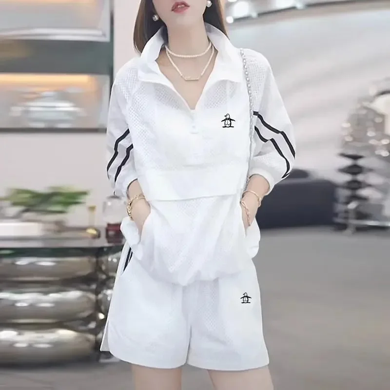 Summer Golf Clothing - Damski Zestaw Golfowy Letni Nowy Strój