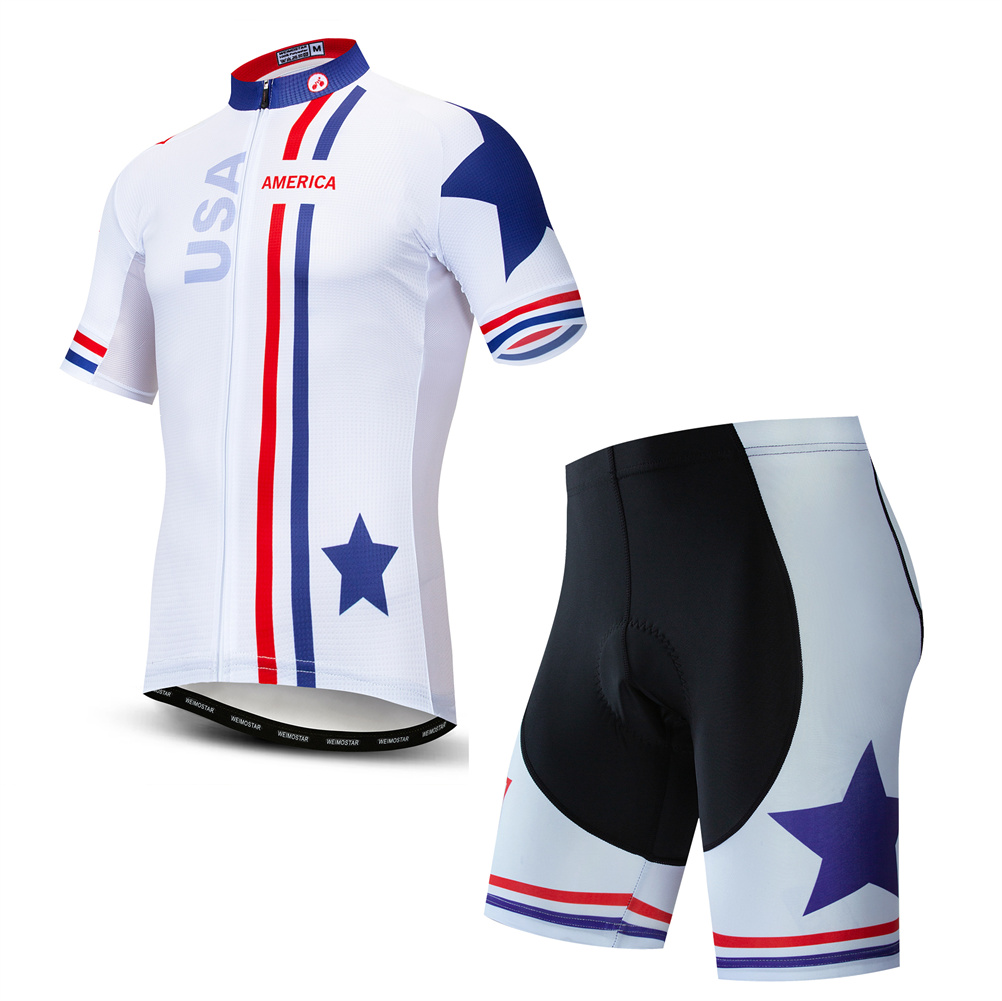 Summer Clothing Sale Uk - Zestawy kolarskie męskie Weimostar Multi-Country, odzież