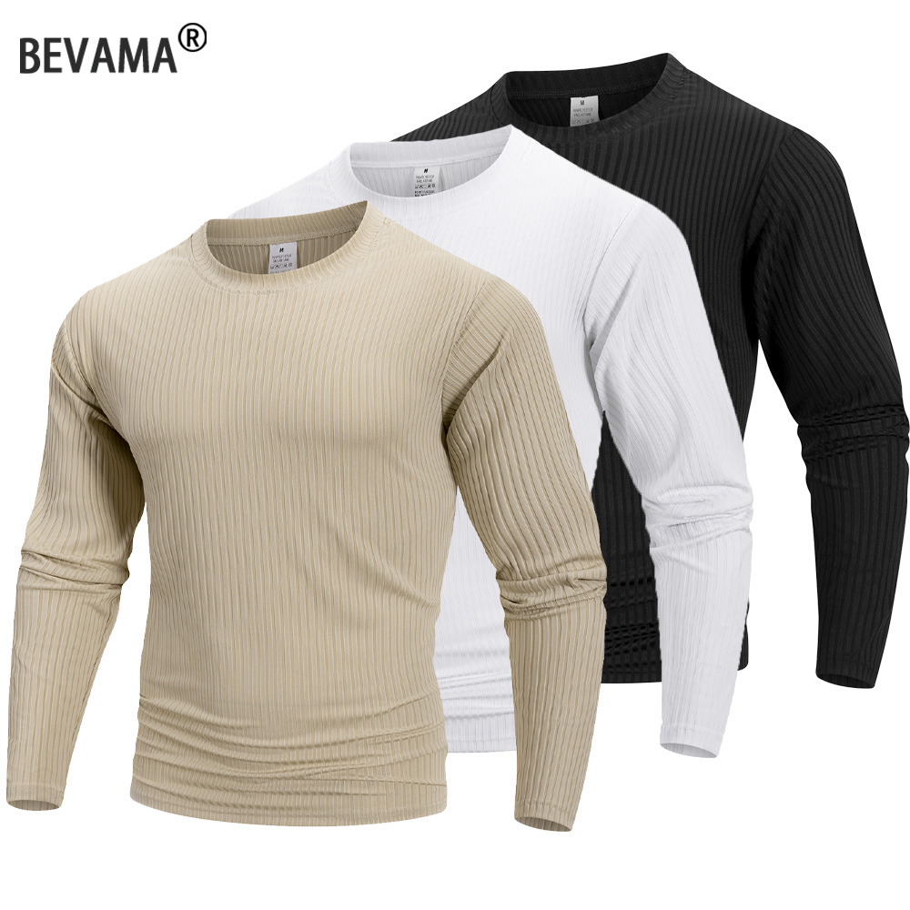 Summer Clothing Men - Męska koszulka z długim rękawem na