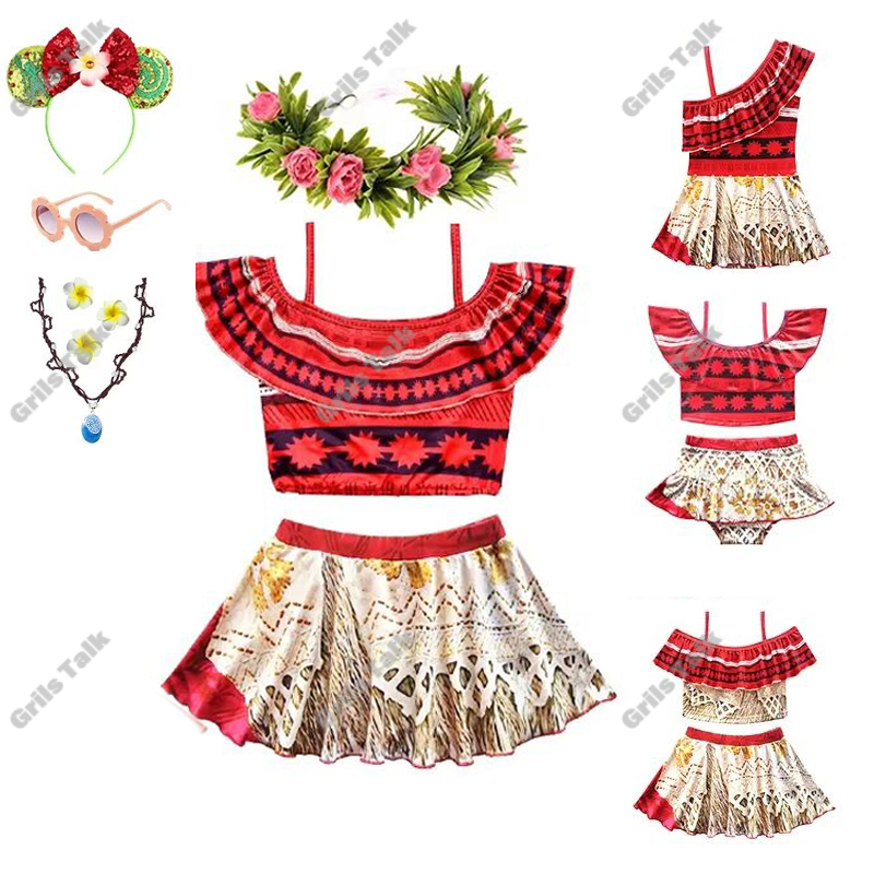 Summer Clothing For Girls - Letni Strój Kąpielowy dla Dziewczynki, Kostium