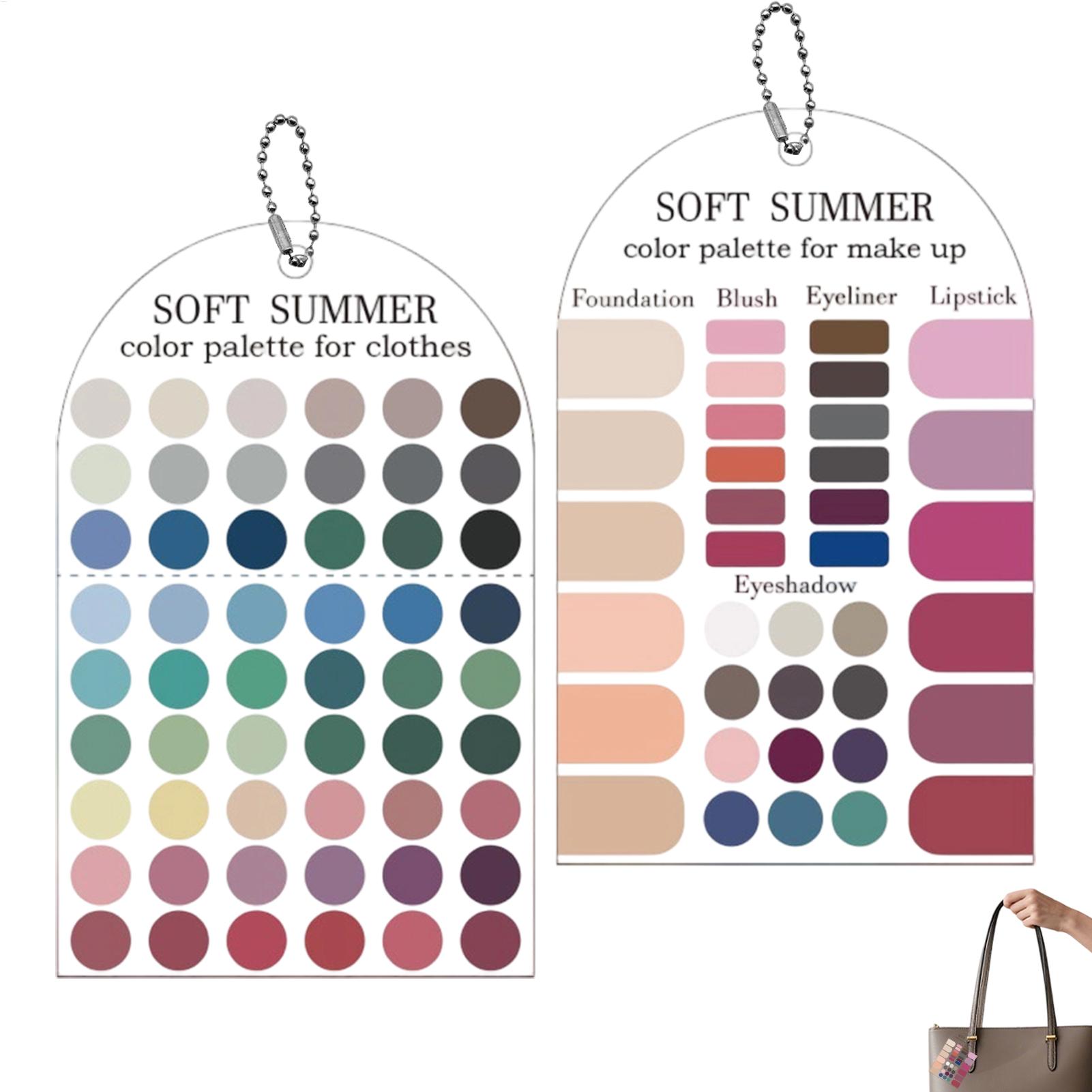 Summer Clothing Palette - Karta z letnią paletą kolorów 2