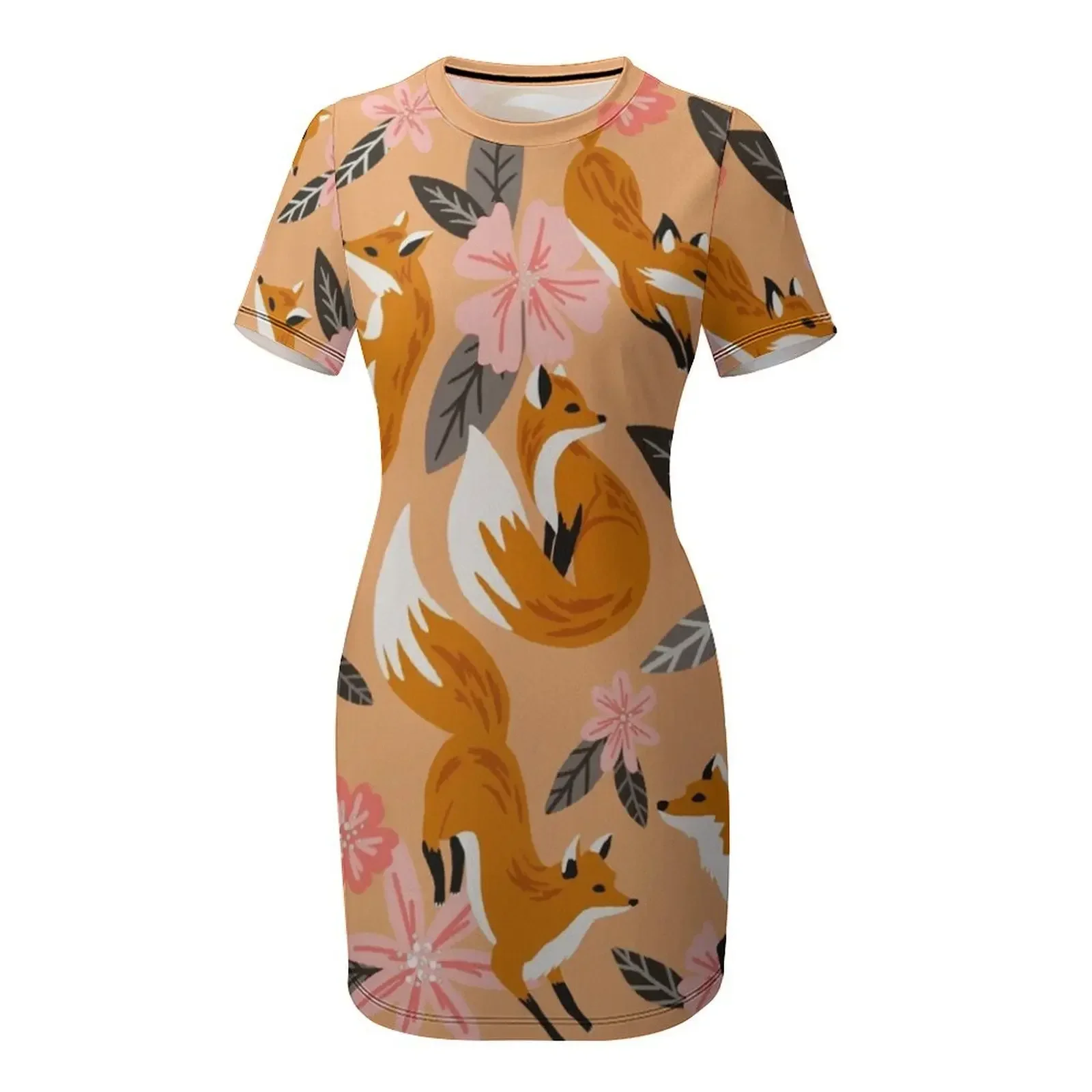 Sukienka z krótkim rękawem Fox – Summer Clothing Palette recenzja i cena
