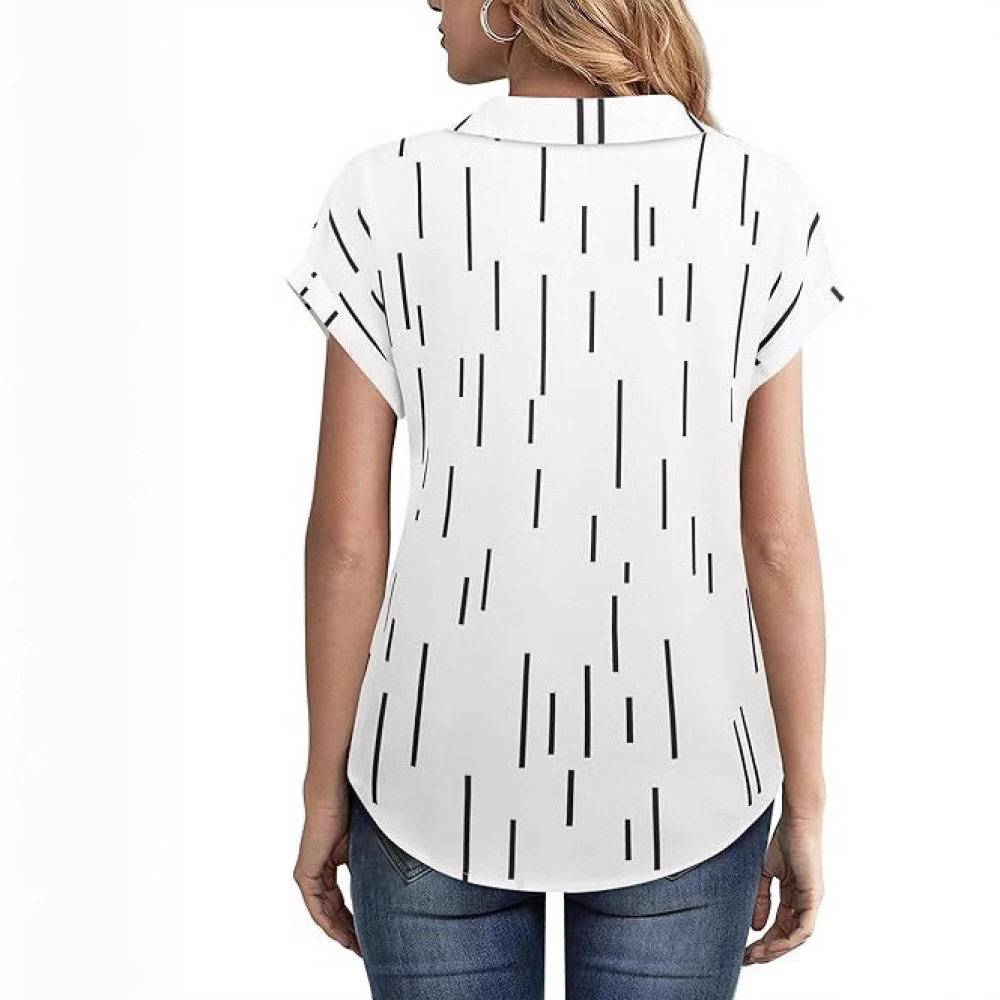 Damska koszula w paski z kołni – Summer Clothing Essentials Women recenzja i cena