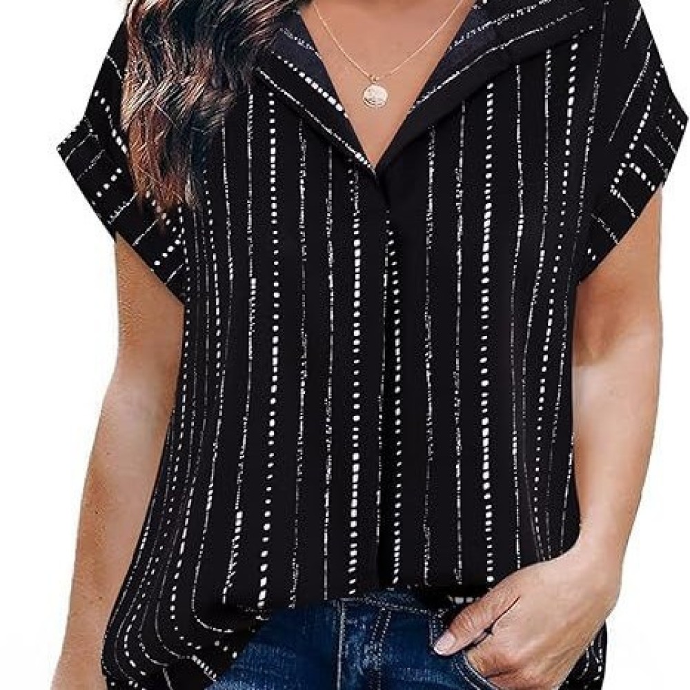 Damska koszula w paski z kołni – Summer Clothing Essentials Women recenzja i cena