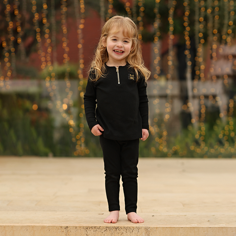 Letnie czarne prążkowane ubran – Summer Clothing For Babies recenzja i cena