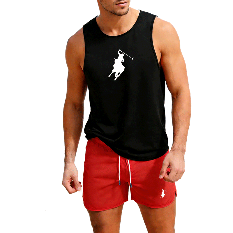 Męski letni zestaw: kamizelka  – Summer Clothing Usa recenzja i cena