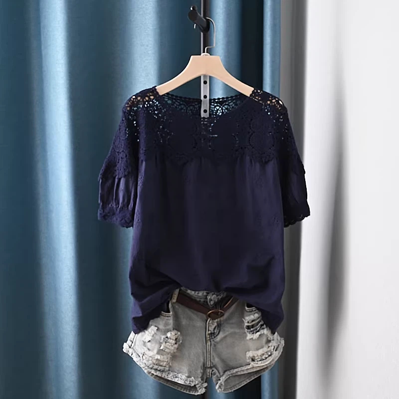 Koszule i bluzki z ażurowymi w – Summer Clothing For Japan recenzja i cena
