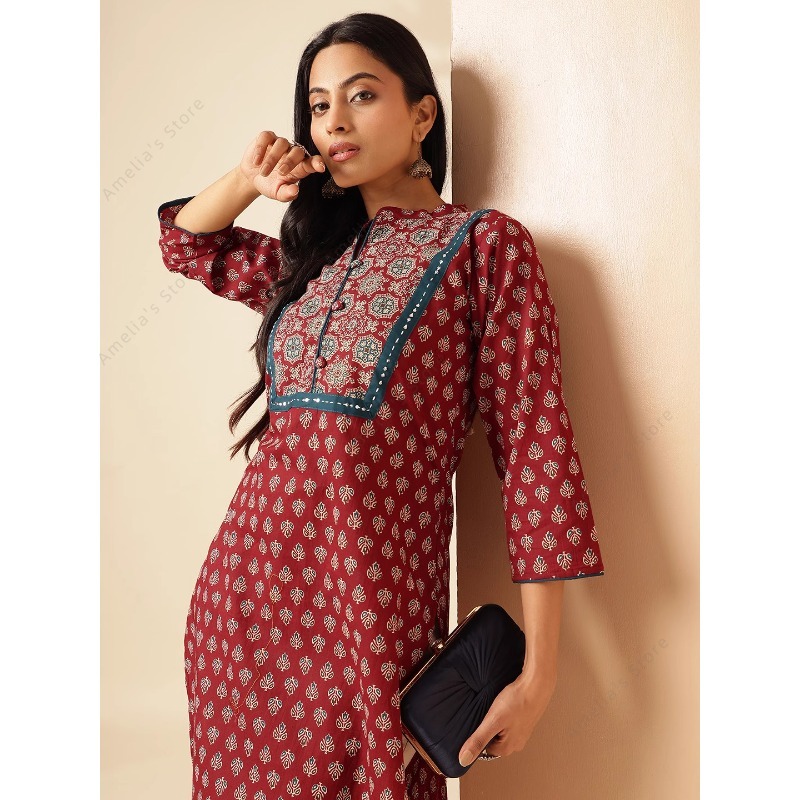 Wiosenno-letnia damska etniczn – Summer Clothing Pakistan recenzja i cena