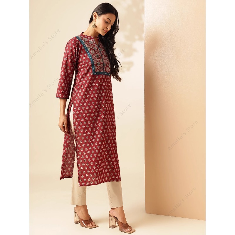 Wiosenno-letnia damska etniczn – Summer Clothing Pakistan recenzja i cena