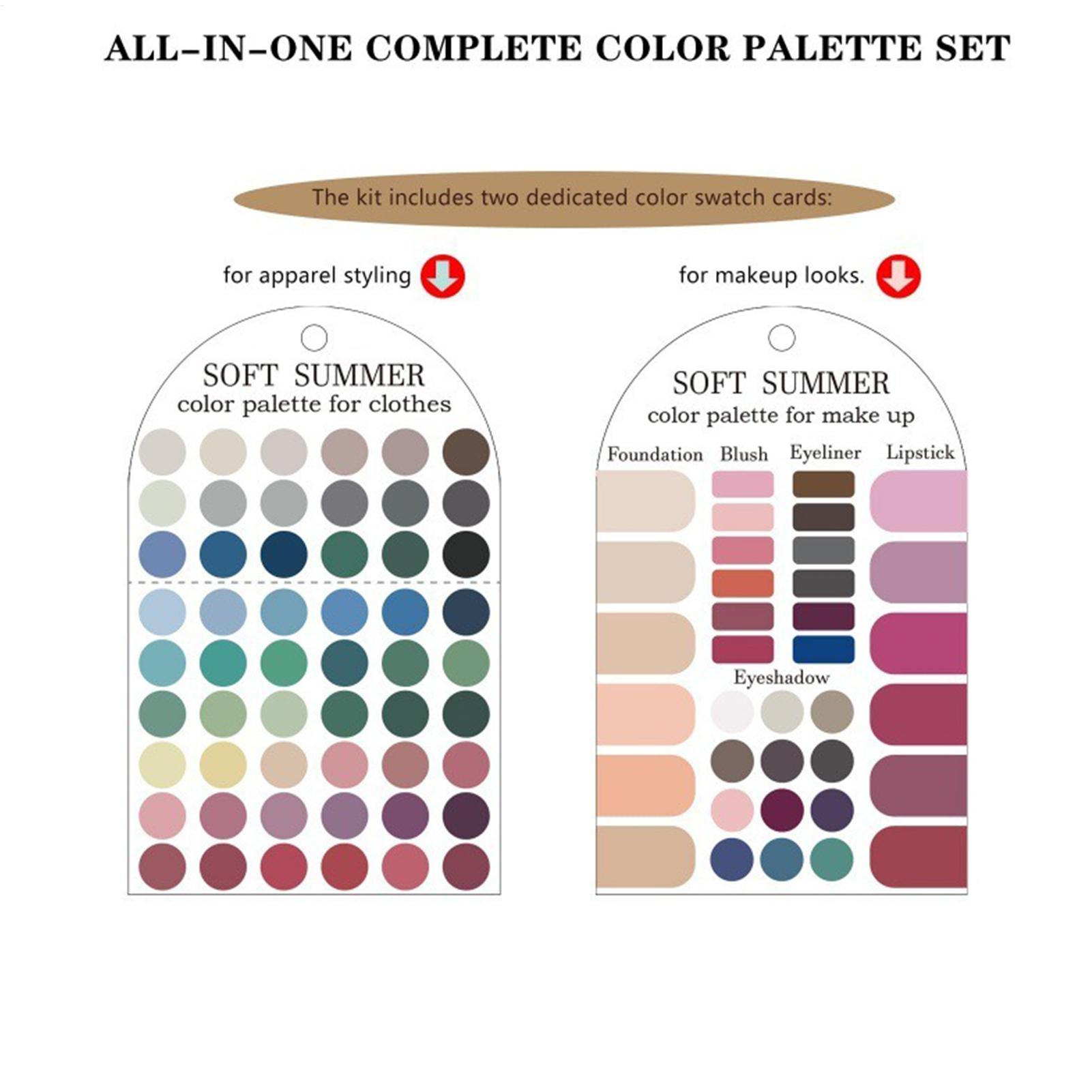 2 szt. Miękkie letnie palety k – Summer Clothing Palette recenzja i cena