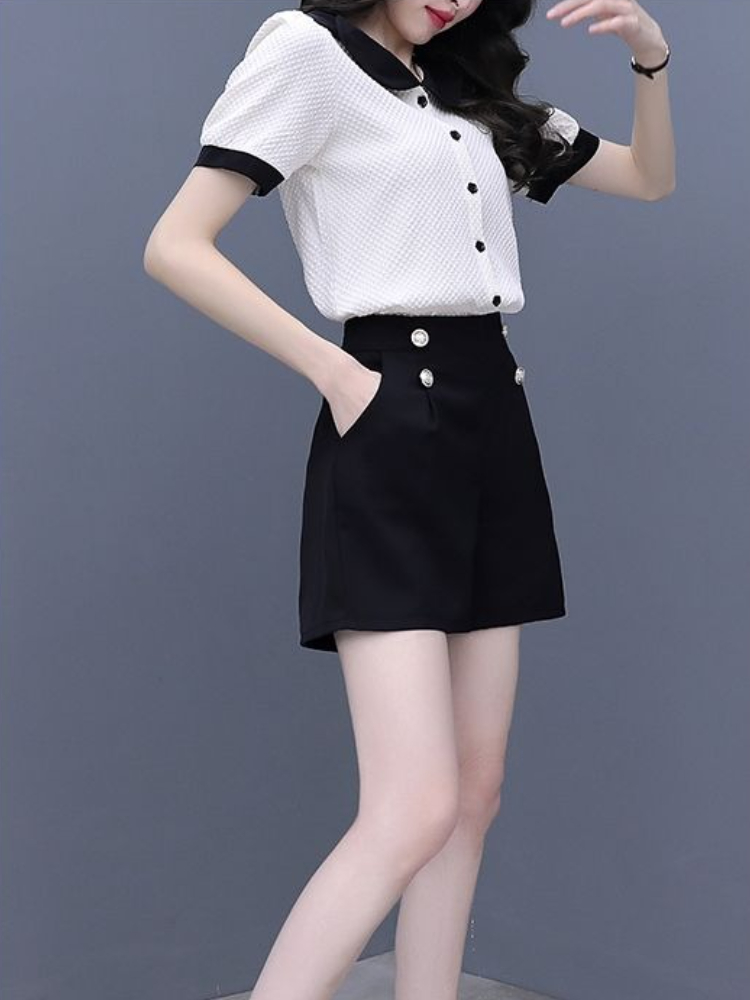 Kontrastowe Komplety Damskie z – Summer Clothing Trends 2025 Women'S recenzja i cena