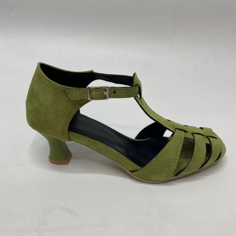 Damskie zielone zamszowe sanda – Summer Closet recenzja i cena