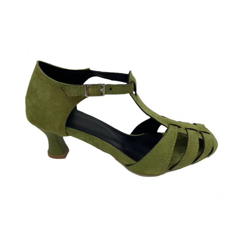 Damskie zielone zamszowe sanda – Summer Closet recenzja i cena