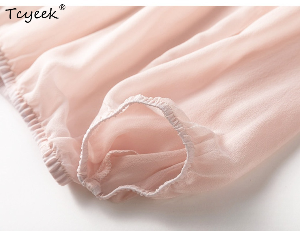 Tcyeek 100% Jedwab Morwowy Dam – Summer Clothing Usa recenzja i cena