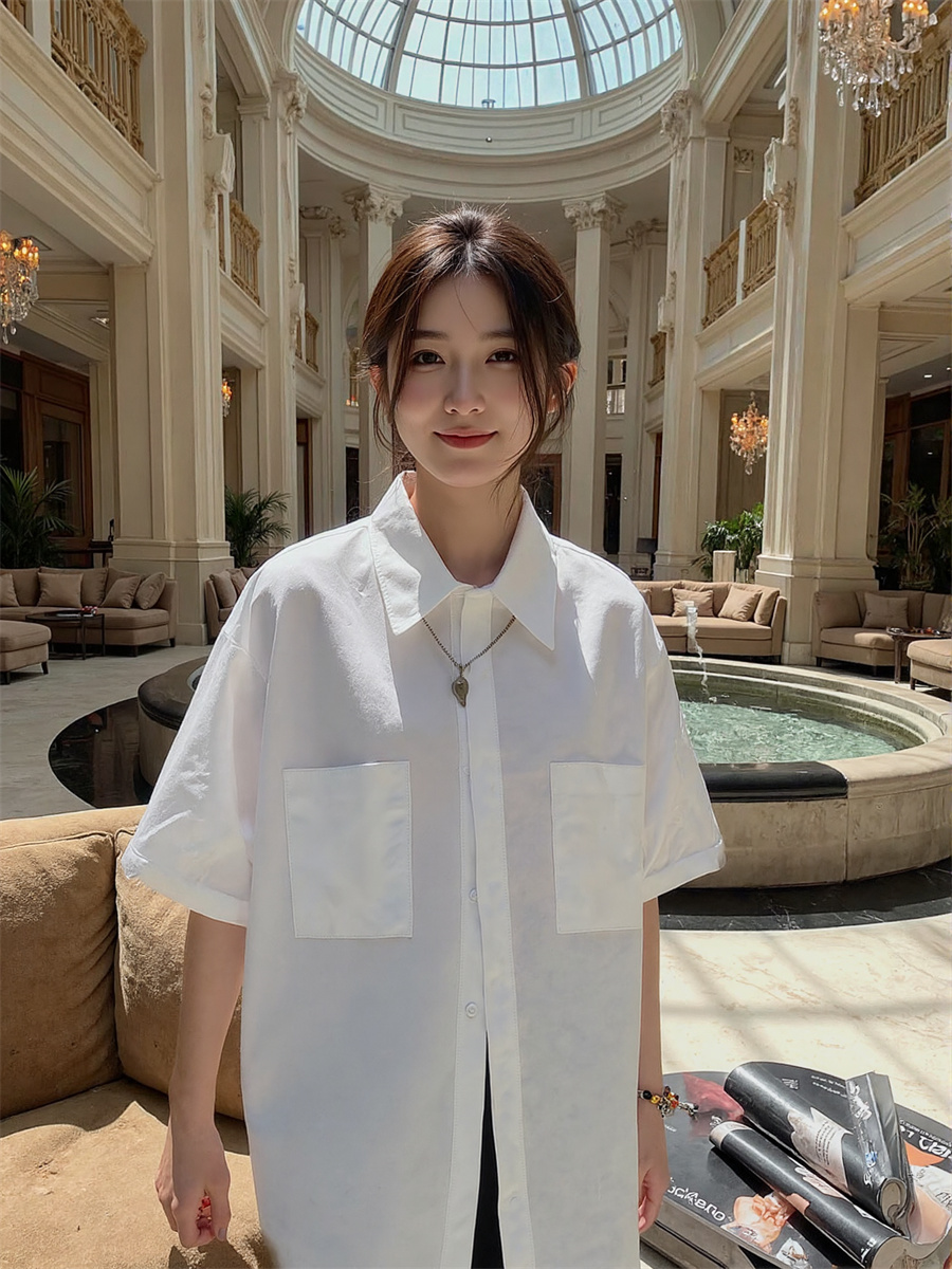 Krótkie rękawy, koszule w styl – Summer Clothing Trends 2025 Women'S recenzja i cena