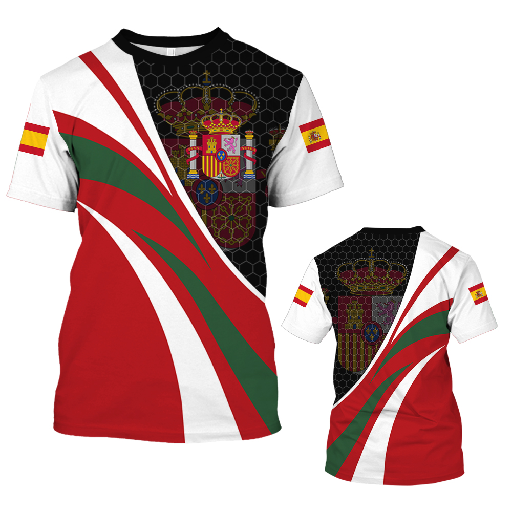 Vintage Spain T-shirt Dla Mężc – Summer Clothing In Spanish recenzja i cena