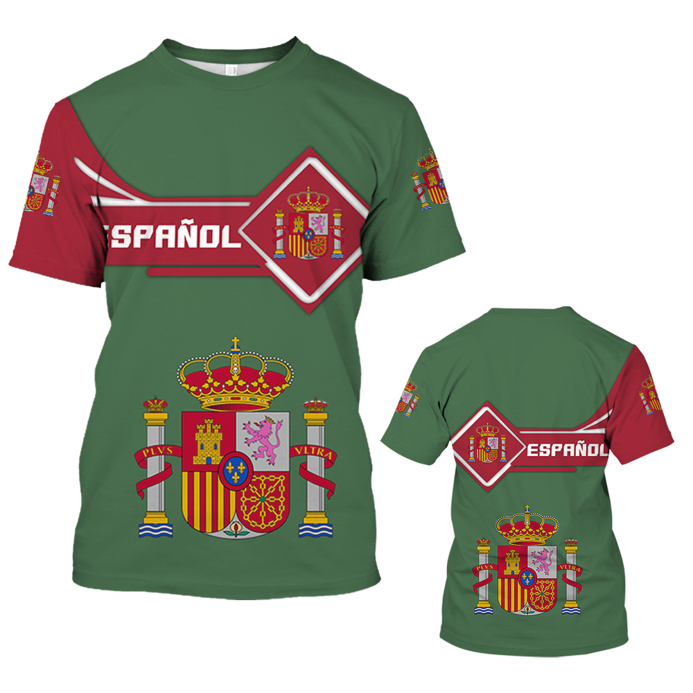 Vintage Spain T-shirt Dla Mężc – Summer Clothing In Spanish recenzja i cena