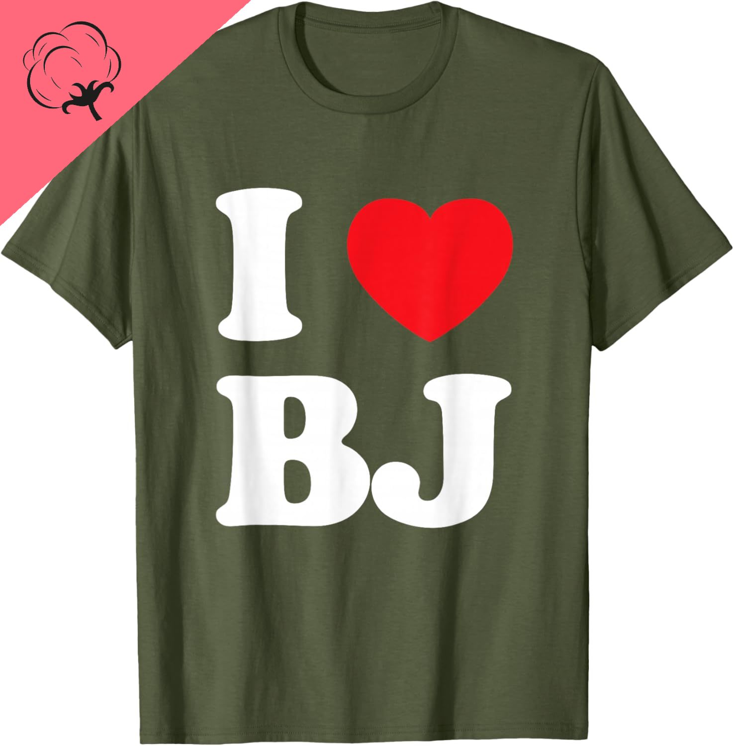 Koszulka I Love BJ Beijing Gif – Summer Clothing Ideas recenzja i cena