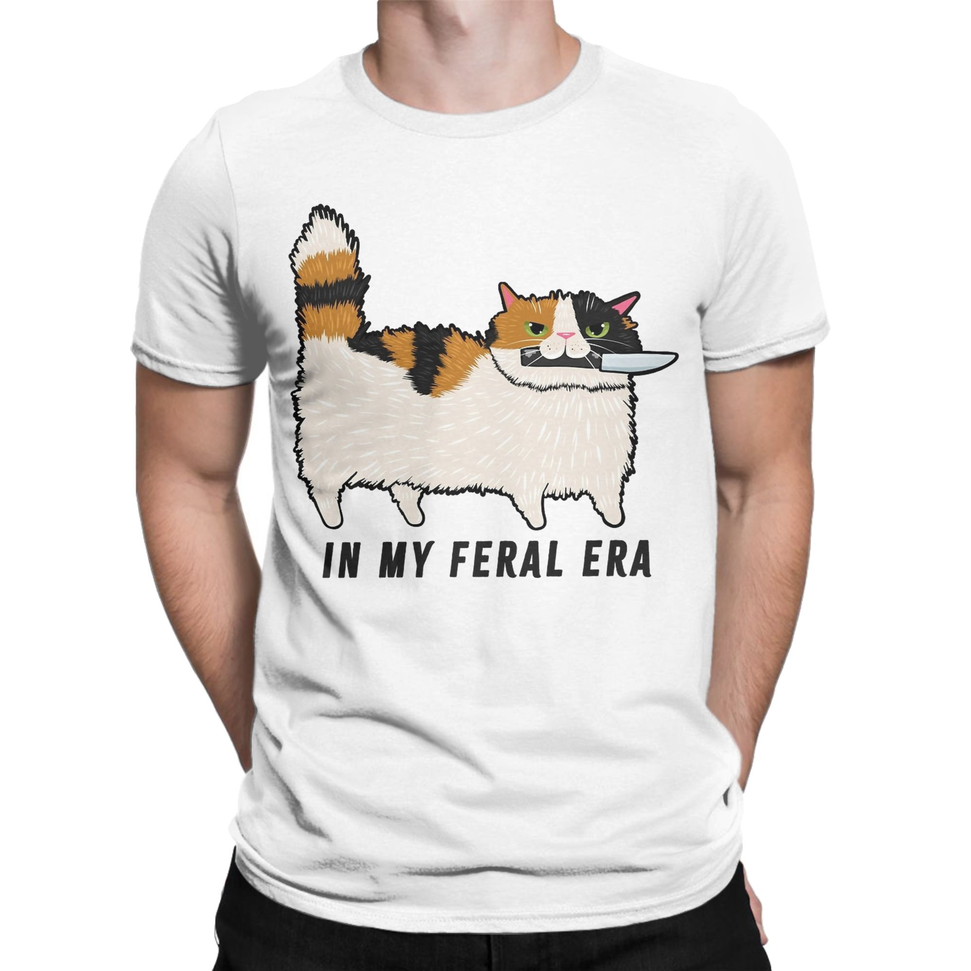 Męska koszulka In My Feral Era – Summer Clothing Ideas recenzja i cena