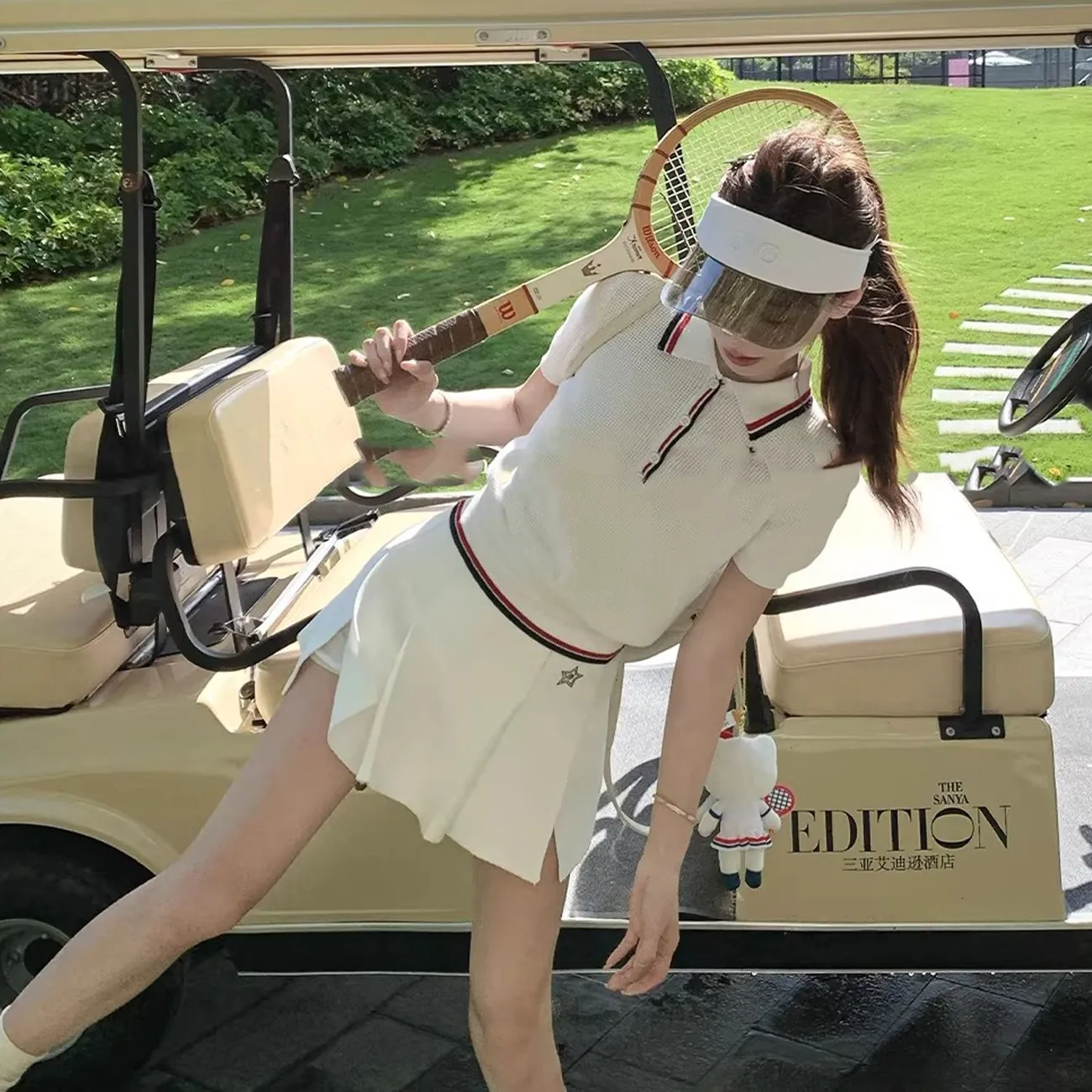 Letnia damska tenisowa seria:  – Summer Golf Clothing recenzja i cena
