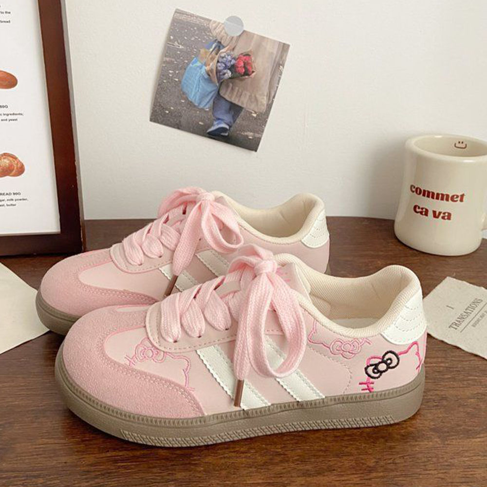 Damskie sneakersy Hello Kitty  – Summer Clothing Korea recenzja i cena