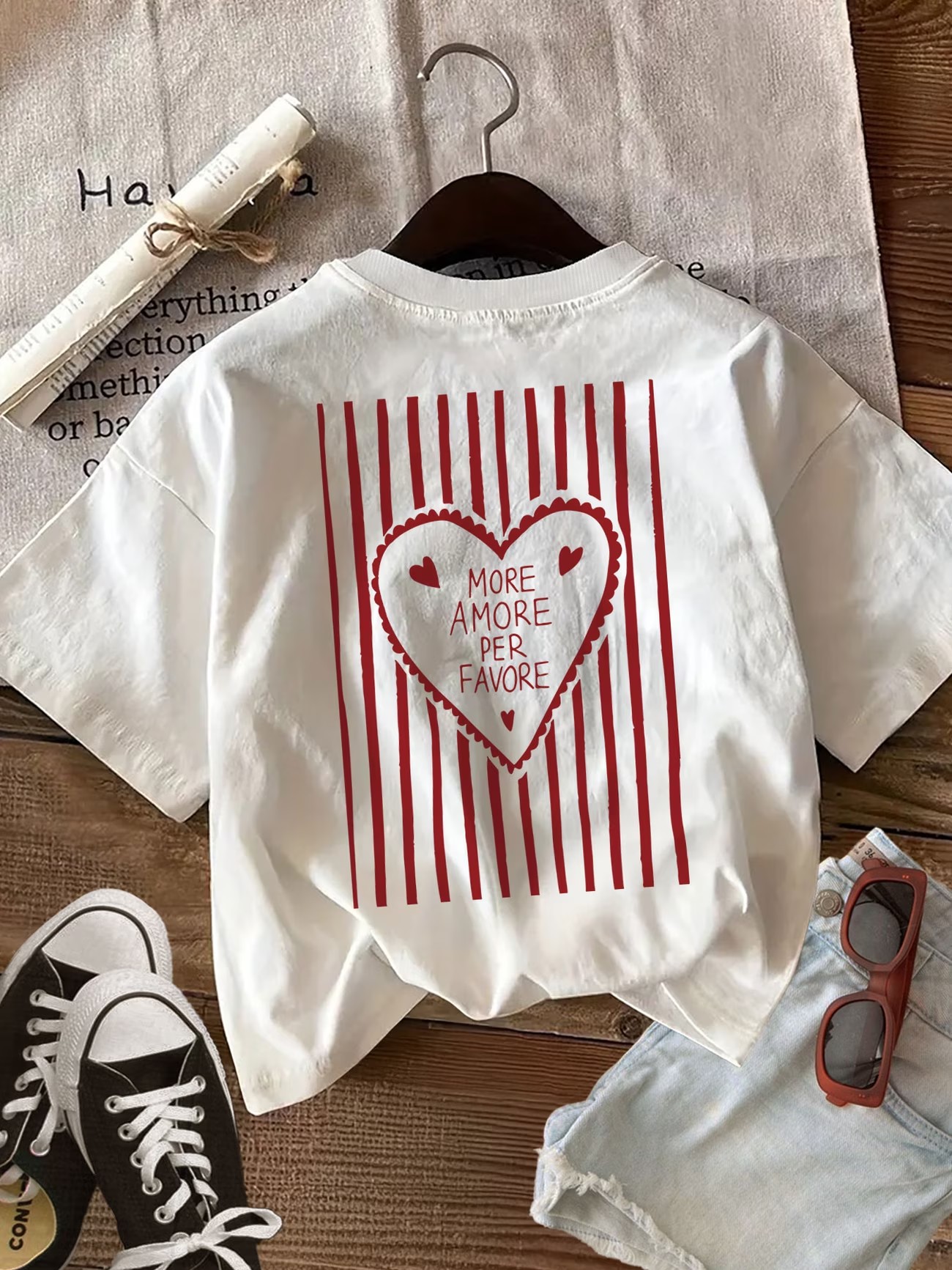 Koszulka damska More Amor Por  – Summer Clothing In Spanish recenzja i cena