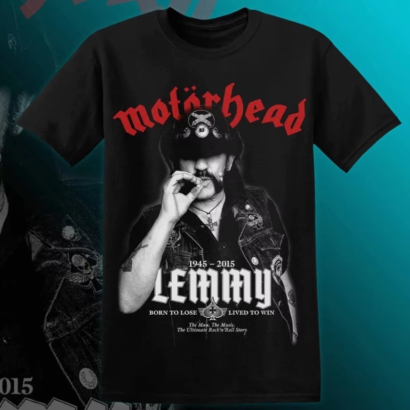 Koszulka MOTÖRHEAD LEMMY Męska – Summer Clothing Brands For Women recenzja i cena