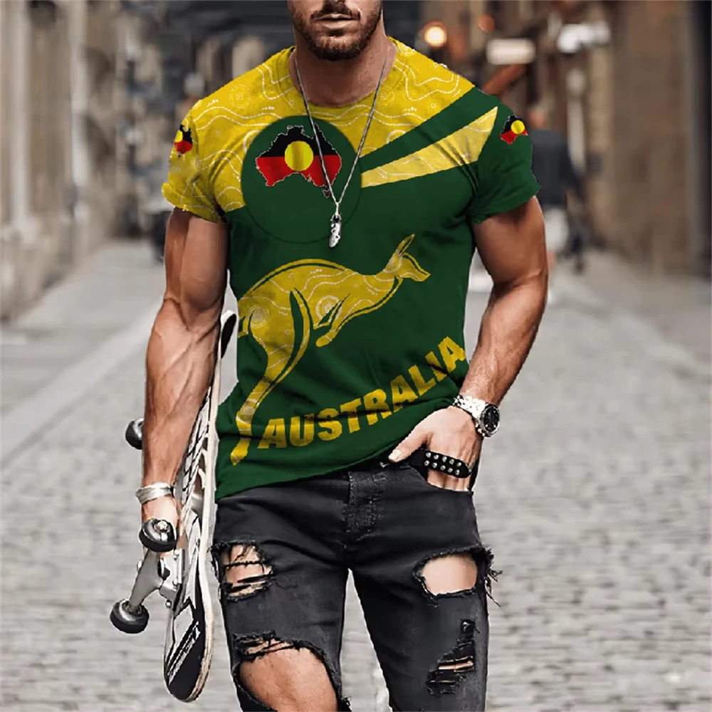 Męskie koszulki Australia Graf – Summer Clothing Australia recenzja i cena
