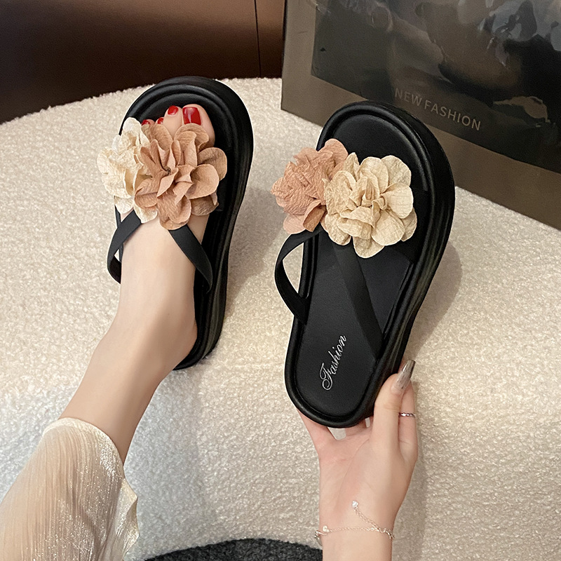 Dwukolorowe sandały na platfor – Summer Clothing Korea recenzja i cena