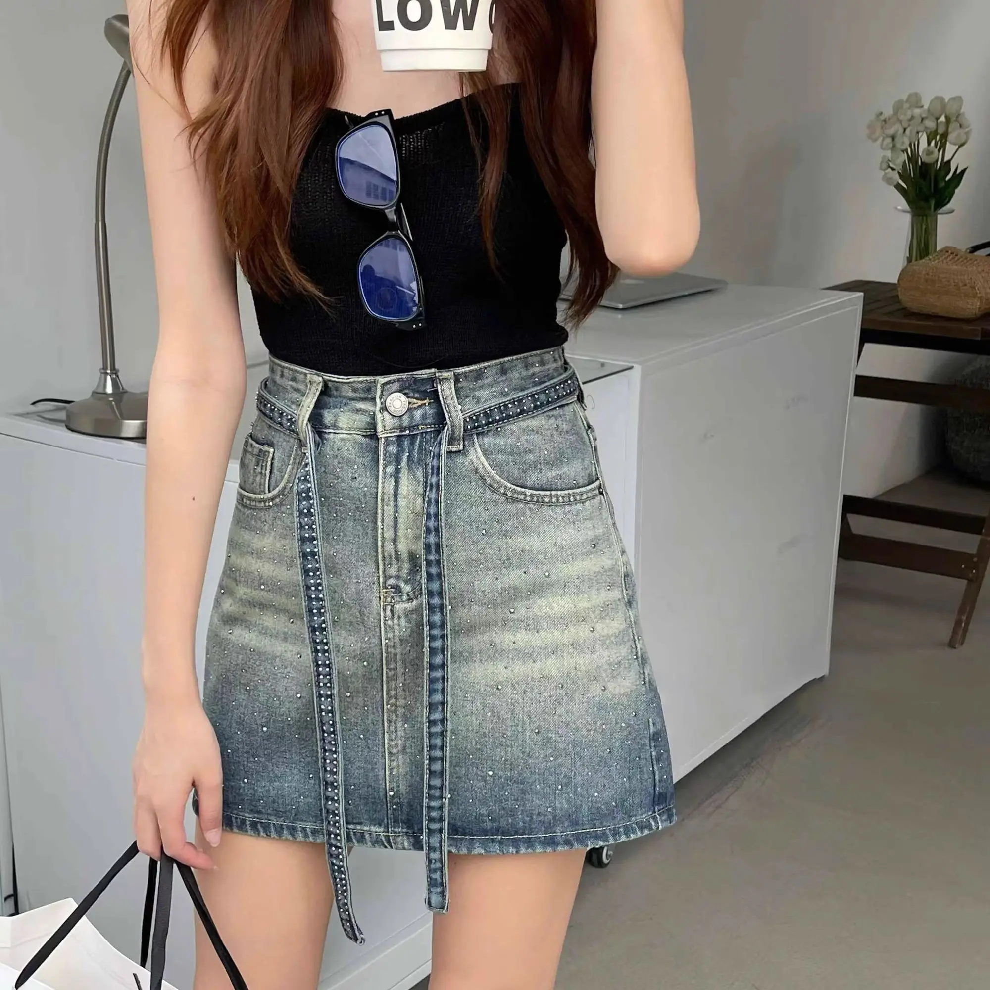 Spódnice jeansowe damskie grad – Summer Clothing Trends 2025 Women'S recenzja i cena