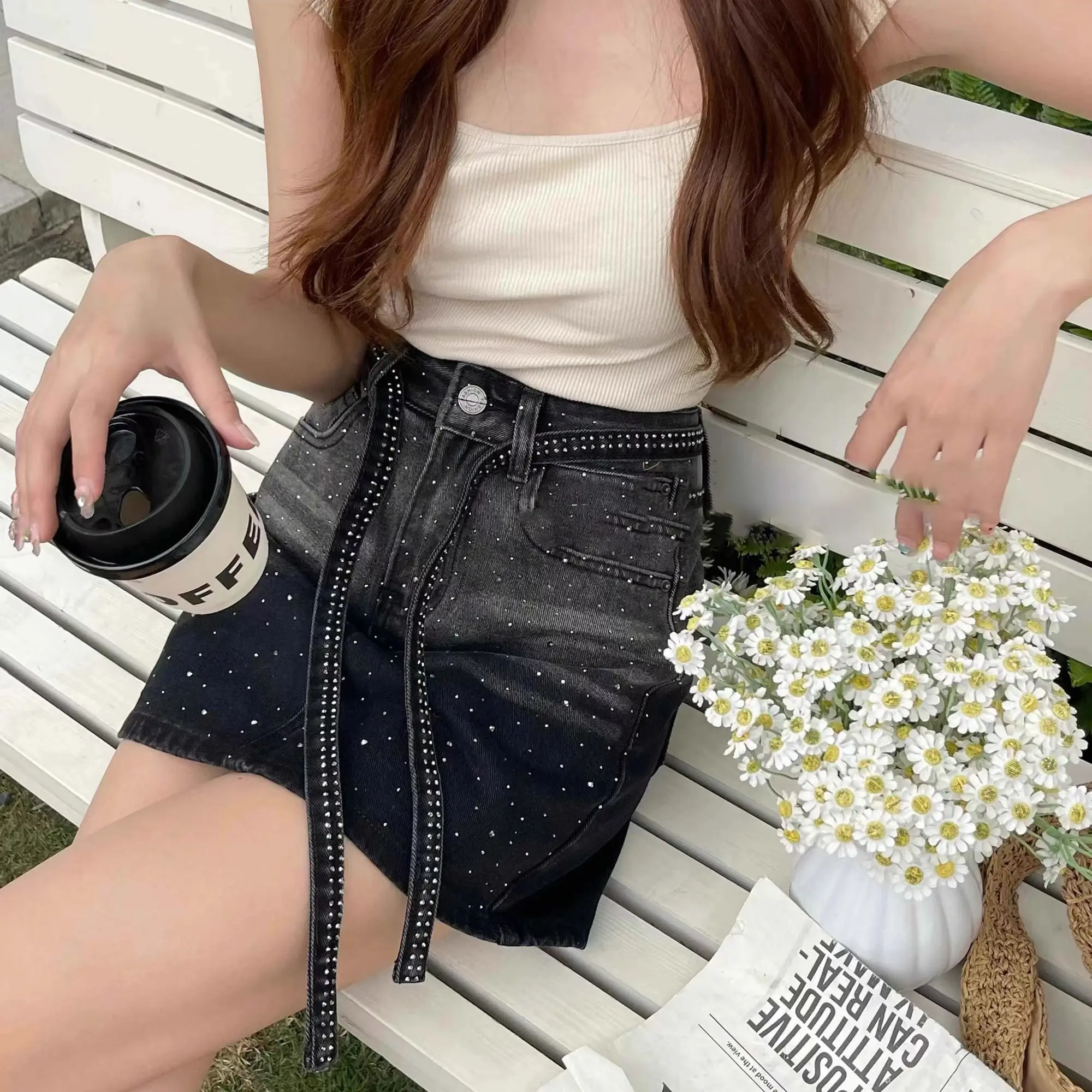 Spódnice jeansowe damskie grad – Summer Clothing Trends 2025 Women'S recenzja i cena