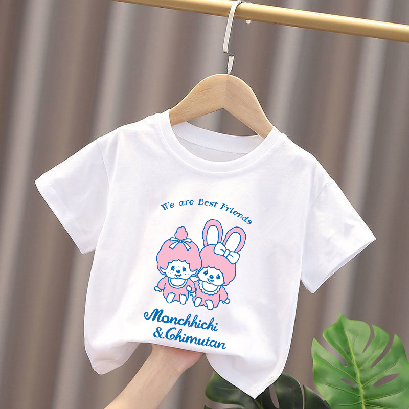 Koszulki dla dzieci Monchhichi – Summer Clothing For Girls recenzja i cena