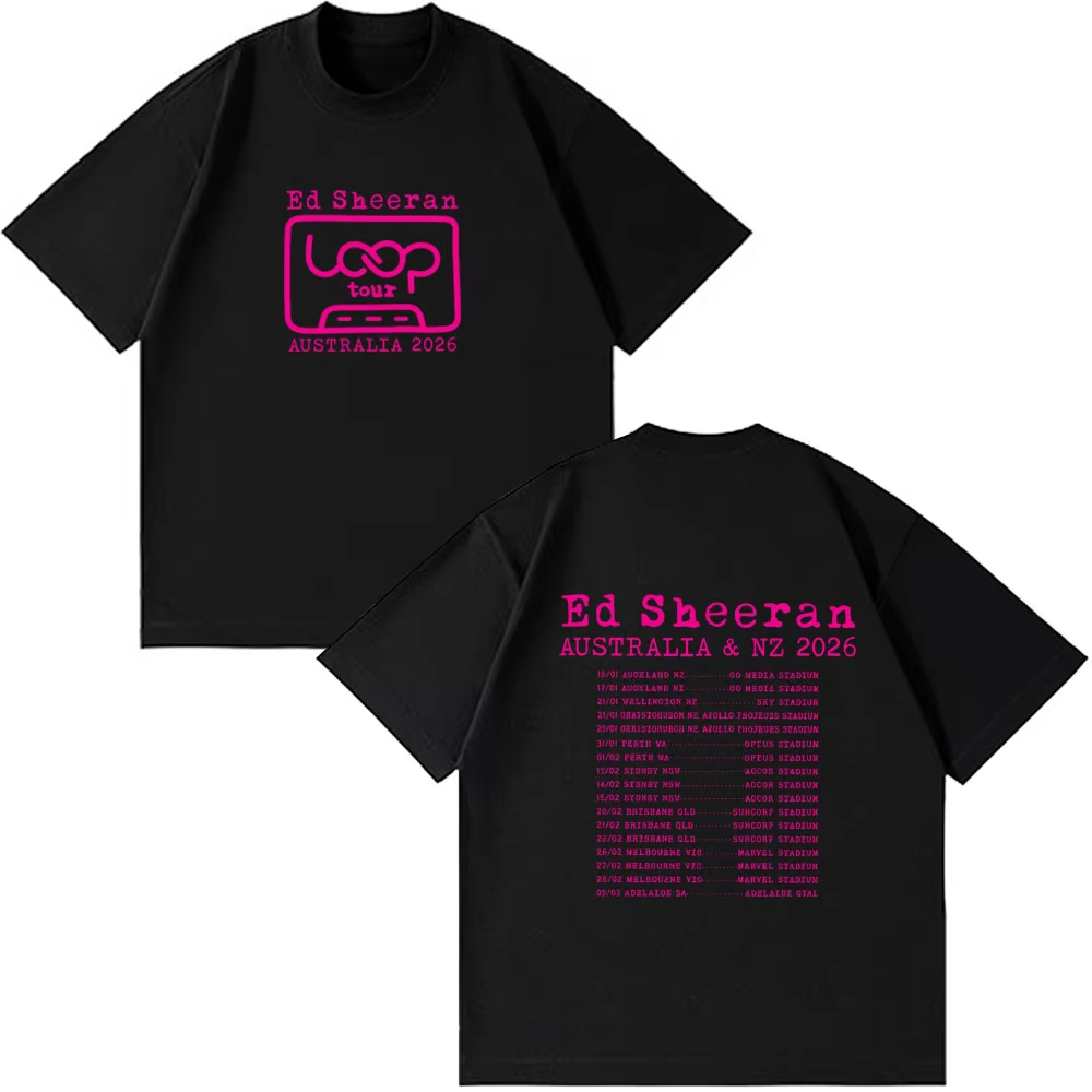Ed Sheeran Loop Tour Australia – Summer Clothing Australia recenzja i cena