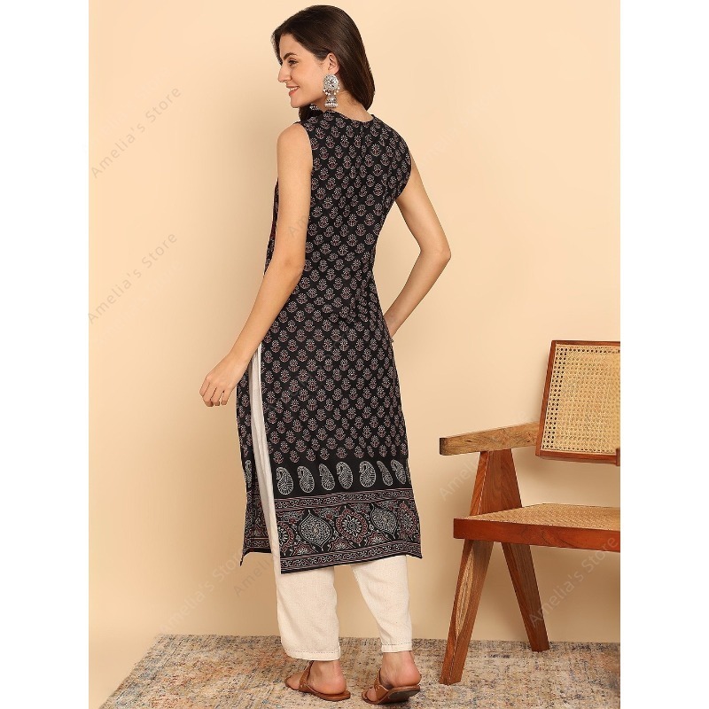 Damska czarno-zielona bawełnia – Summer Clothing Pakistan recenzja i cena