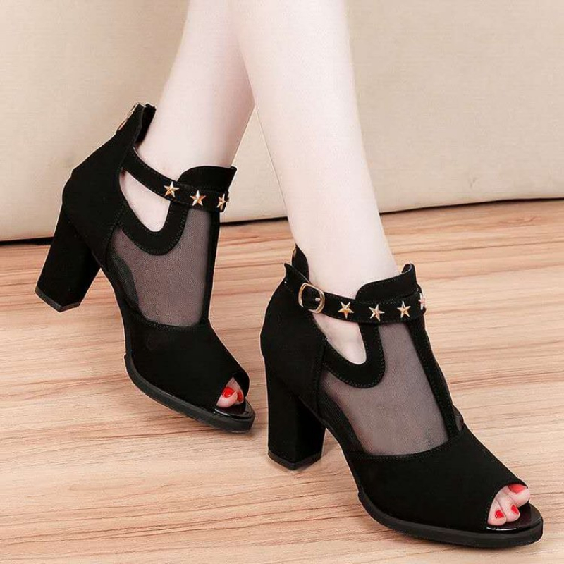 Sandały damskie z siateczki, o – Summer Clothing Korea recenzja i cena