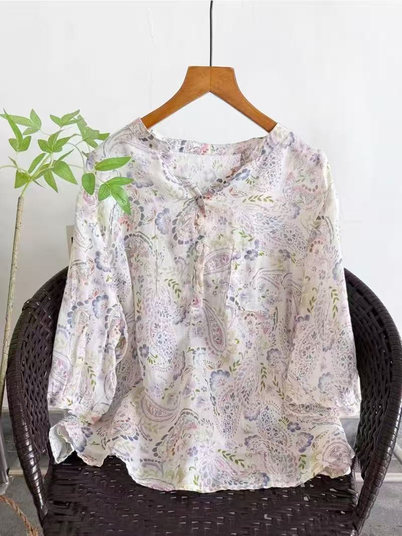 Koszule damskie ze 100% ramii, – Summer Clothing For Japan recenzja i cena
