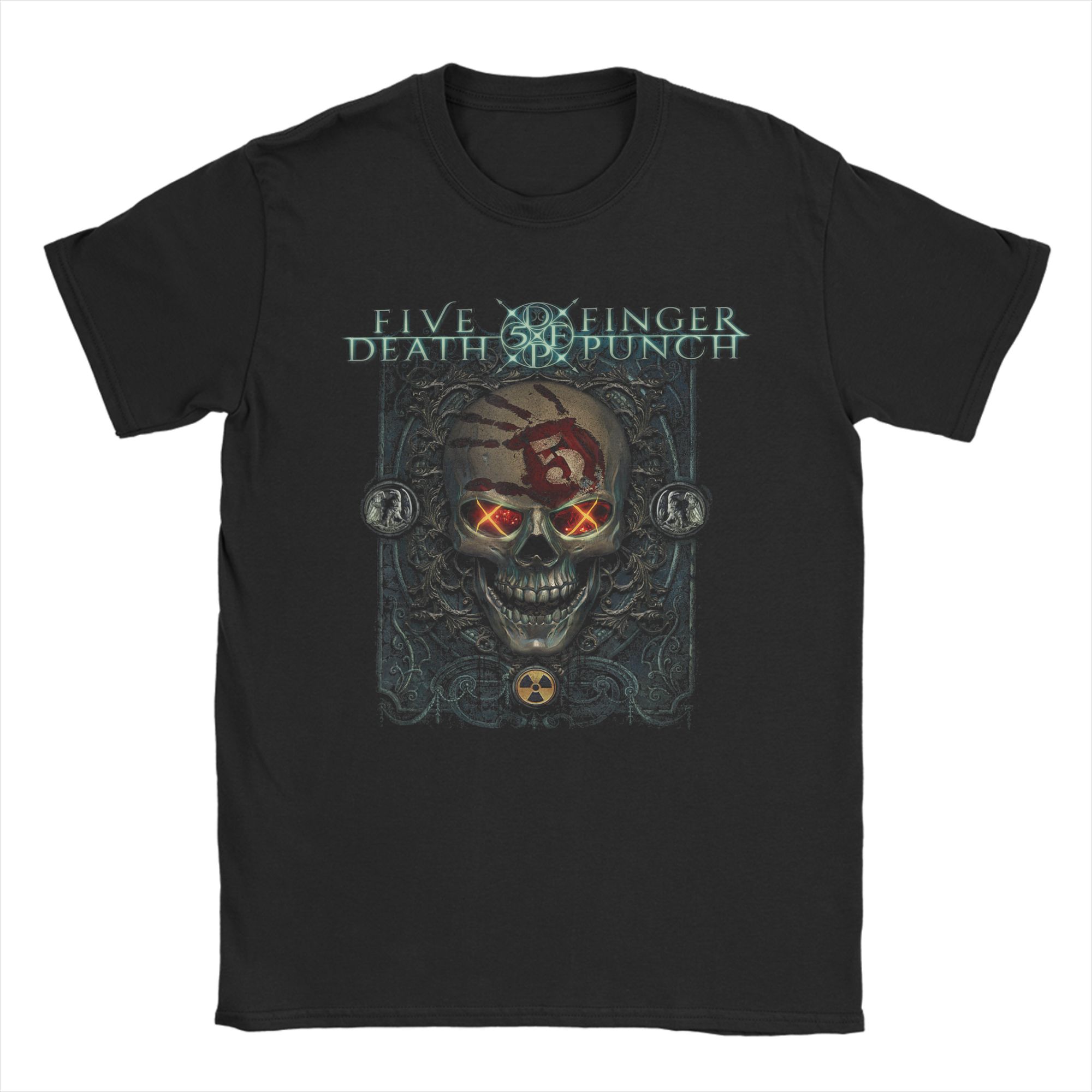 Męska koszulka 5FDP Iron Skull – Summer Clothing Ideas recenzja i cena