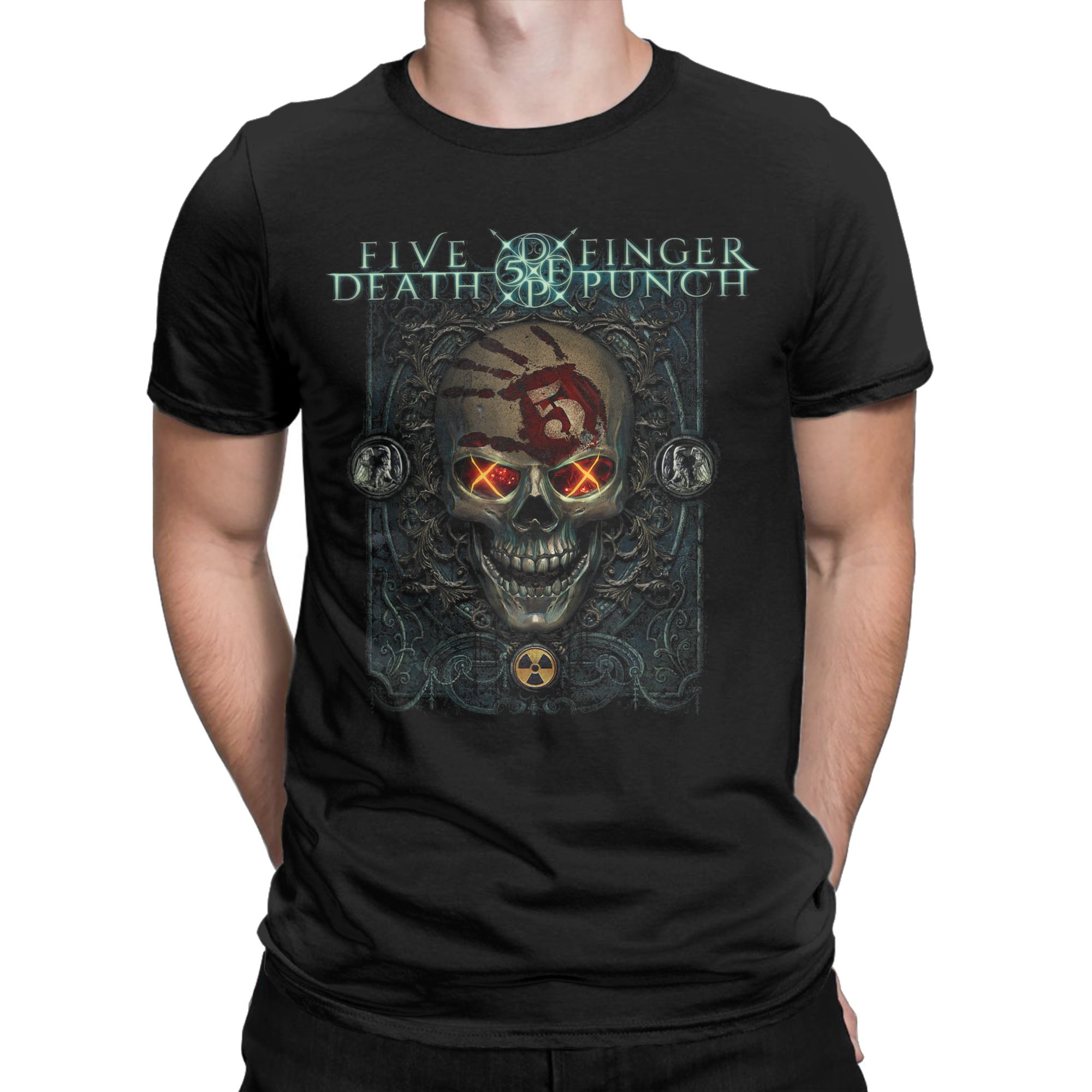 Męska koszulka 5FDP Iron Skull – Summer Clothing Ideas recenzja i cena