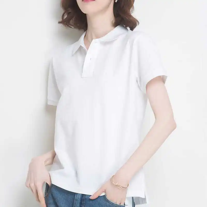 Koszulka polo damska gładka bi – Summer Clothing Trends 2025 Women'S recenzja i cena