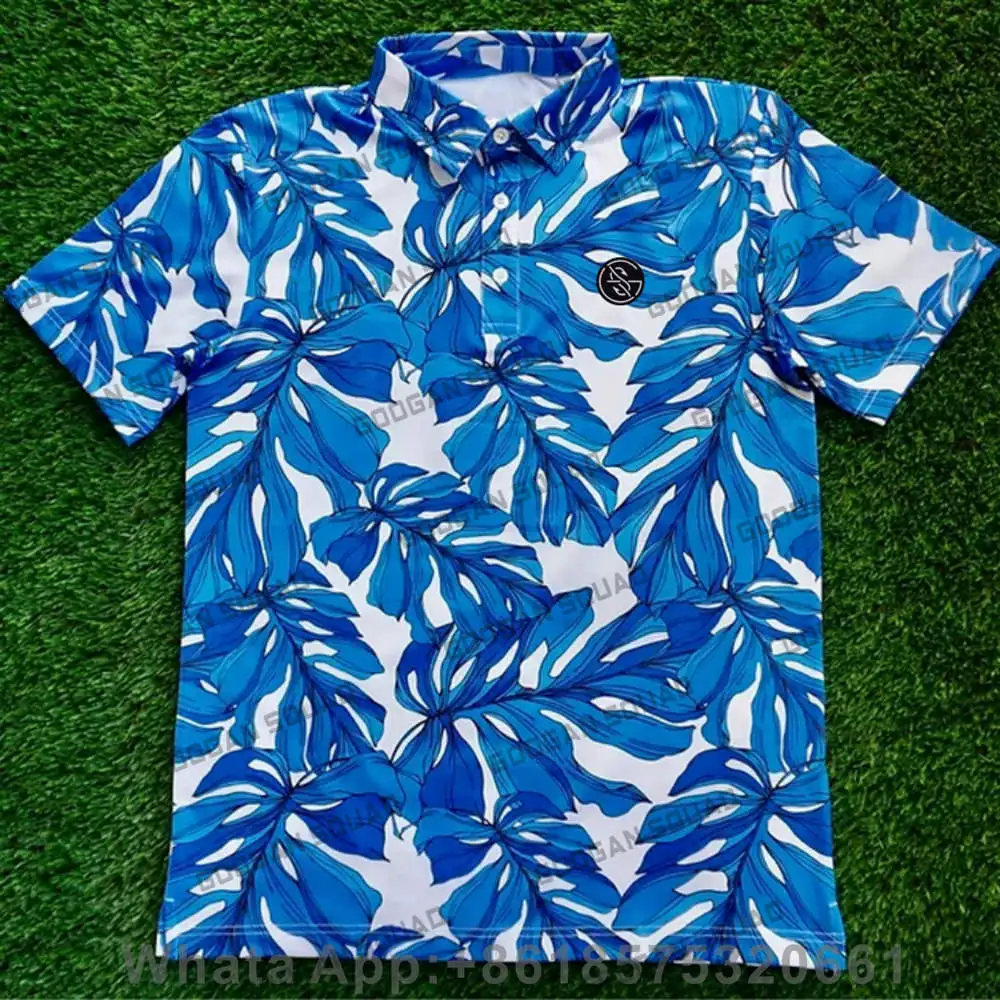 Letnie koszulki casualowe męsk – Summer Golf Clothing recenzja i cena